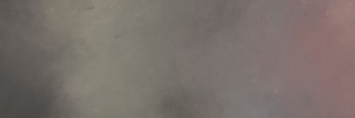 horizontal old lavender, dark slate gray and dim gray colored vintage abstract painted background with space for text or image. can be used as header or banner