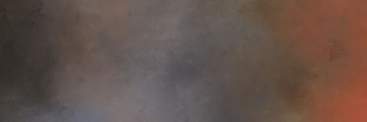 horizontal multicolor painting background graphic with dim gray, old mauve and very dark blue colors and space for text or image. can be used as header or banner