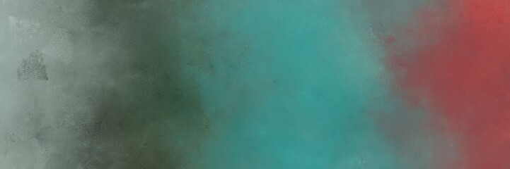 horizontal colorful distressed painting background texture with dim gray, pastel brown and dark slate gray colors and space for text or image. can be used as background or texture element