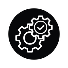 Business office setting icon