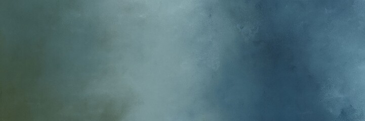 horizontal dim gray, light slate gray and dark slate gray colored vintage abstract painted background with space for text or image. free space for text or graphic