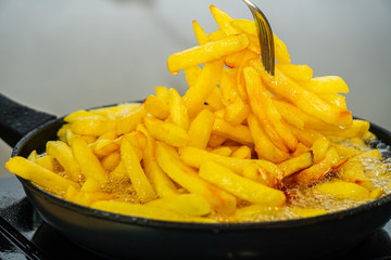 A lot of french fries