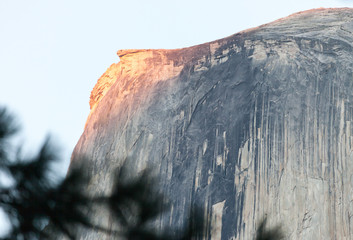 the dome in Yosemite