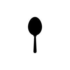 Spoon icon. Restaurant symbol. Logo design element.