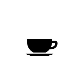 Coffee cup icon. Hot drink symbol. Logo design element