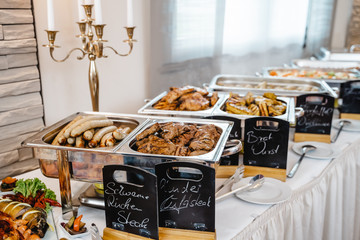 catering wedding buffet for events 