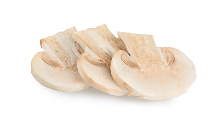 sliced champignon mushroom