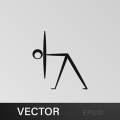 yoga icon. Element of healthy life icon. Premium quality graphic design icon. Signs and symbols collection icon for websites, web design, mobile app