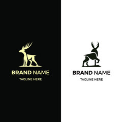Elegant Goat business logo collection 