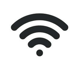 Wifi signal icon wireless symbol connection. Web network connect logo sign. Vector illustration image. Isolated on white background.