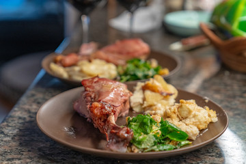 Turkey leg for dinner