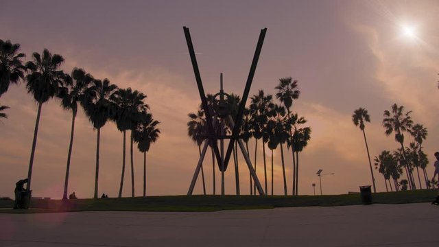 Venice Beach Sunset Time-Lapse