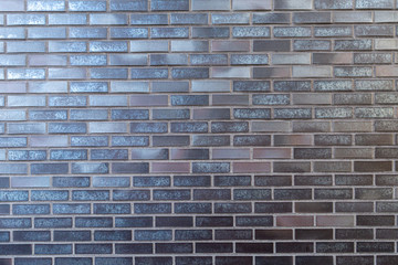 Brick wall in a background image.