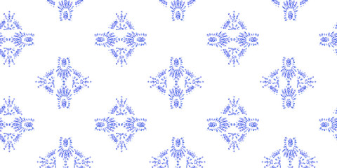 Glamour rich ornament on glitter effect. Royal geometric ornate pattern. Vector glamour sparkle shapes.