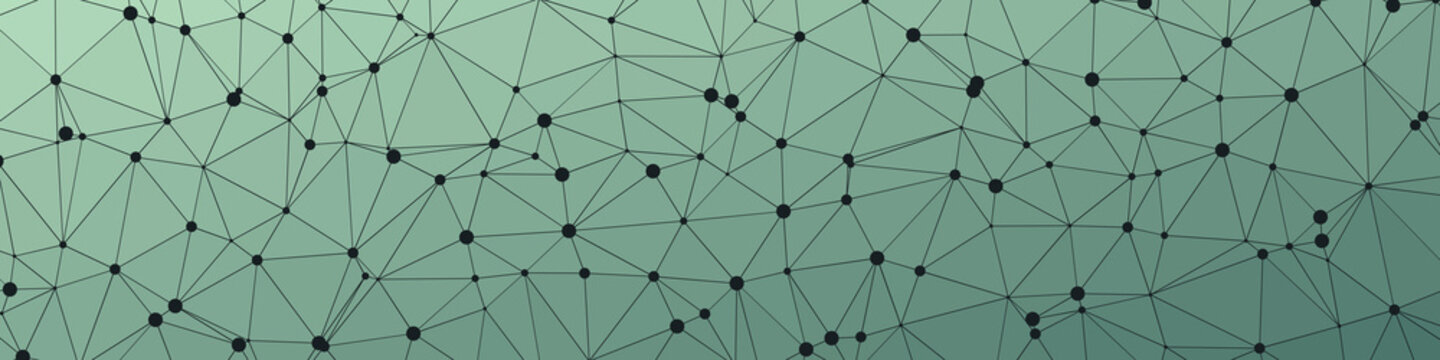 Abstract Low Polygon gradient Generative Art background illustration