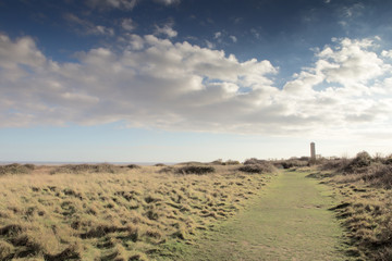 coastline along the essex countryside