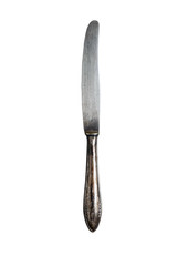 old table knife on a white background