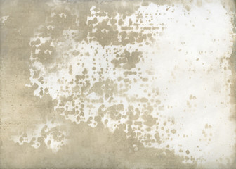 Time-aged paper with a stained surface .Texture or background