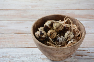 Fresh quail eggs