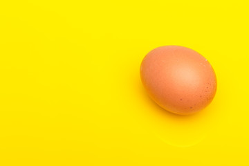 Chicken eggs, raw eggs freshly picked from the farm