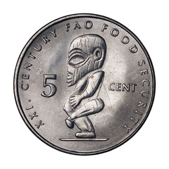 cook islands five cent