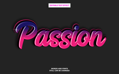 Graffiti style editable text effect