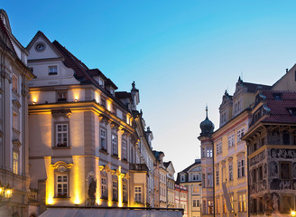Old Town square in Prague. Czech Republic
