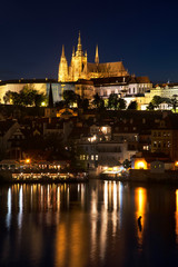 Fototapeta na wymiar View of Hradcany in Prague. Czech Republic