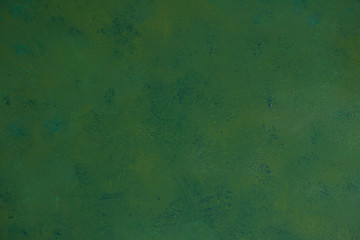 Fototapeta na wymiar Green hand painted background backdrop