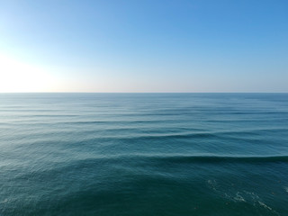 Obraz premium Aerial view from a surf spot