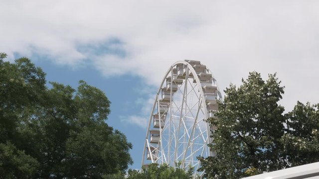 Ferris wheel "Budapest eye" .Budapest, Hungary