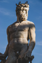 Nettuno statue in florence