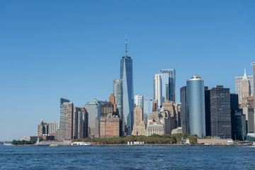 Obraz premium Lower Manhattan Skyline, NYC, USA
