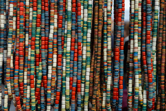 Lot of nice ukrainian traditional handcraft beads