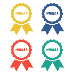 Reward grade, award with word 