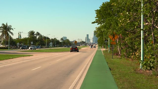 Biking in Key Biscayne Miami FL
