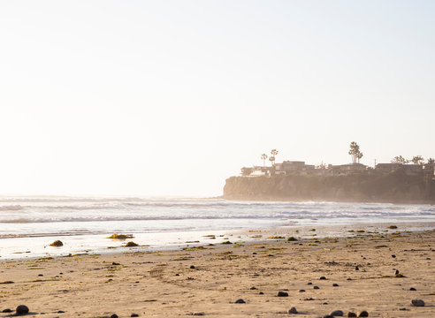 Tropical California sunset