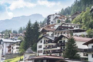 Fototapeta na wymiar Saint Anton am Arlberg in Austria