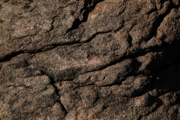 High contrast texture stone wall