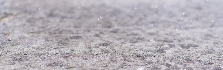 Concrete texture macro with blur bokeh