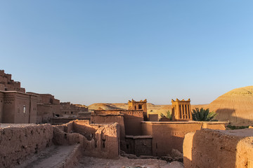 UNESCO World Heritage Kasbah Ait Ben Haddou in Ouarzazate, Morocco