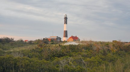 Fototapeta na wymiar Fire Island Lighthouse