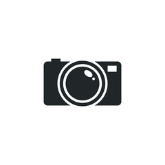 Camera icon template color editable. photo camera, snapshot photography symbol vector sign isolated on white background illustration for graphic and web design.
