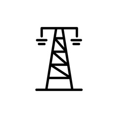 Industrial icon : electric tower design trendy