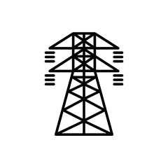 Industrial icon : electric tower design trendy