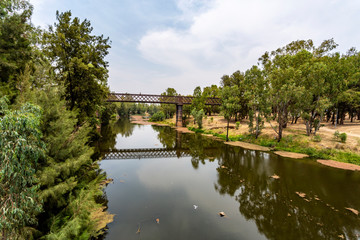 Dubbo Rail Bridge Over Macquarie River