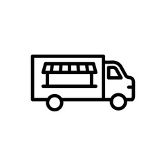 Food truck icon