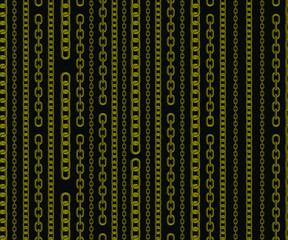 gold chains vector pattern