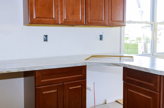 Installing New Kitchen Formica Counter Top