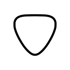 Obraz premium Pick guitar icon